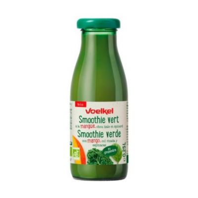 Frullato di mango verde biologico, cavolo riccio e spinaci 250 ml Voelkel