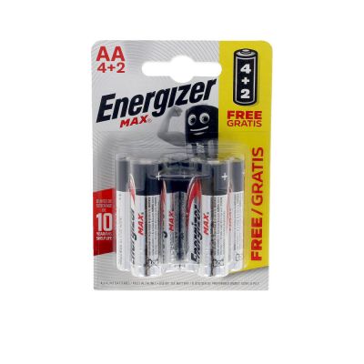 Pack de piles ENERGIZER MAX POWER LR06 AA x 6 unités
