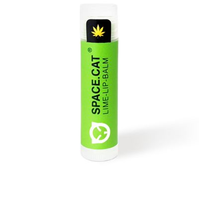 BÁLSAMO LABIAL DE CBD 50 ml barra stick sabor lima 5 ml