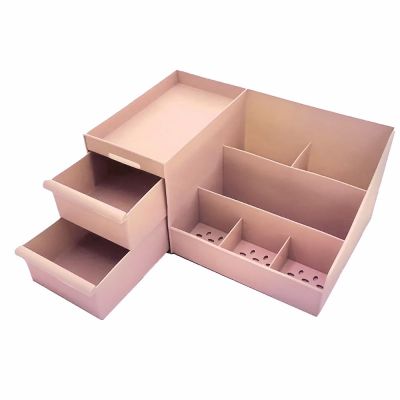 ORGANIZADOR MAQUILLAJE #rosa 1 u