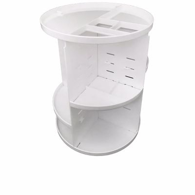 ORGANIZADOR MAQUILLAJE giratorio #blanco 1 u