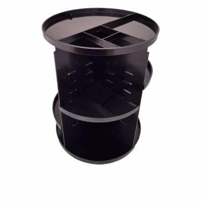 ORGANIZADOR MAQUILLAJE giratorio #negro 1 u