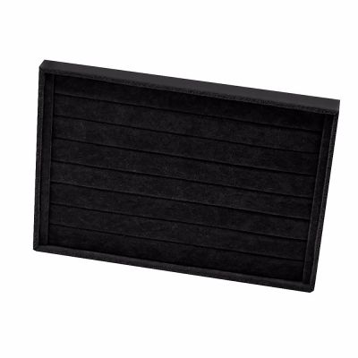 EXHIBIDOR PORTA ANILLOS terciopelo #negro 1 u