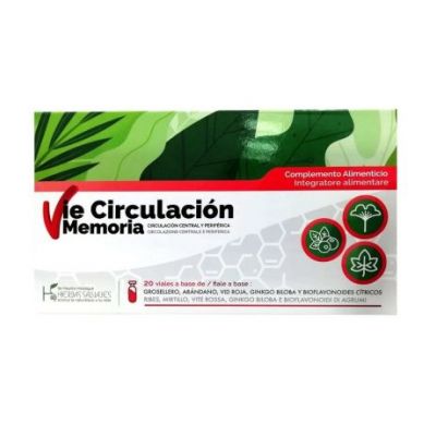 Fri Memory Circulation with Ginkgo 20 Vialsx10ml Maurice Messegue