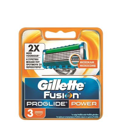 Fusion Proglide Power Cargador 3 Uds