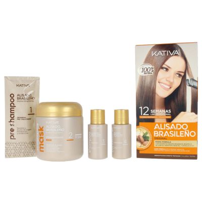 Kativa Alisado Brasileño Profesional Lote 6 Pz