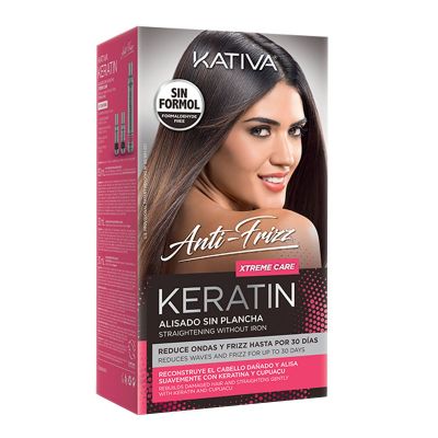 Keratin Anti-Frizz Alisado Sin Plancha Xtrem Care 30 Días