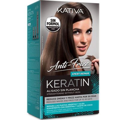 Keratin Anti-Frizz Alisado Sin Plancha Repara Puntas 30 Días