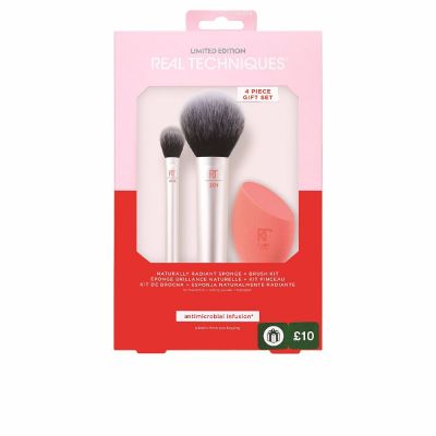 NATURALLY RADIANT SPONGE + BRUSH lote 4 pz