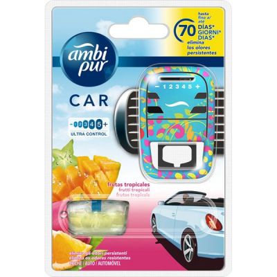 Désodorisant Voiture + Recharge #Fruits Tropicaux
