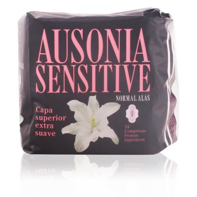Ausonia Sensitive Compresas Normal Alas 14 Uds