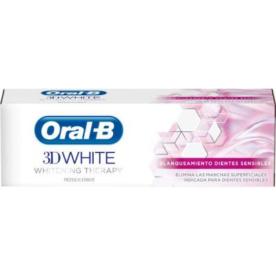 Oral-B 3D White Luxe Whitening Therapy Dentifrice pour dents sensibles 75 ml