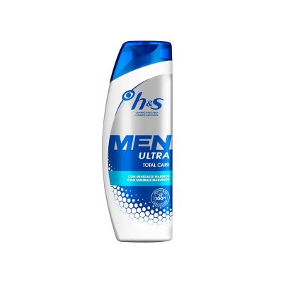 H&S Men Ultra Total Care Champú 600Ml