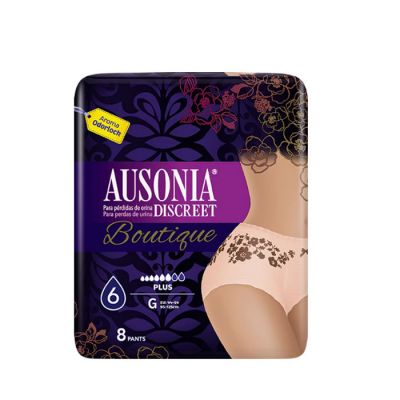 Ausonia Discreet Boutique Culottes-Pantalon pour perte d'urine 8 unités