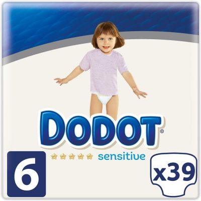 Dodot Couches Sensitive T-6 39 unités