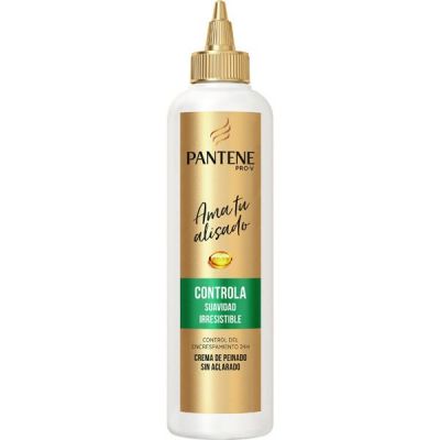 Pantene Crema De Peinado Sin Aclarado Pelo Liso 270Ml