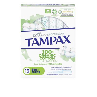 Tampax Organic Super Tampón 16 Uds