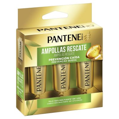 Pantene Ampollas Rescate Prevención Caida 3x15Ml