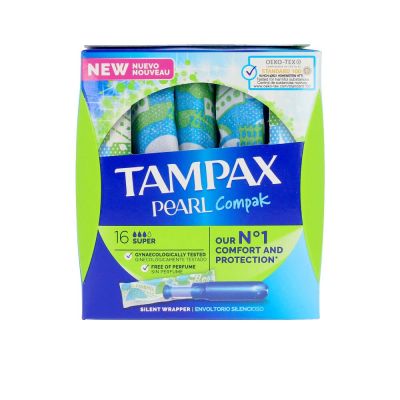 Tampax Pearl Compak Tampón Super 16  Uds