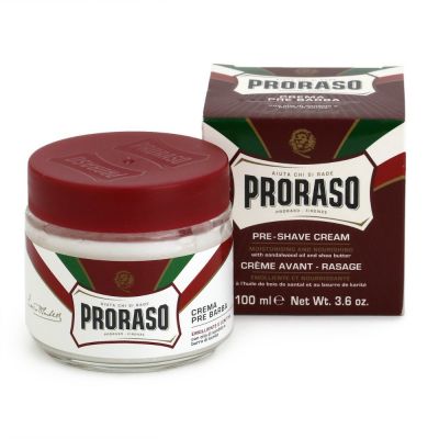 Proraso Crème Pré-Rasage Nourrir Bois De Santal 100Ml