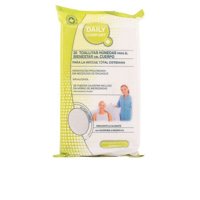 DAILY COMFORT toallitas humedas corporales 20 uds