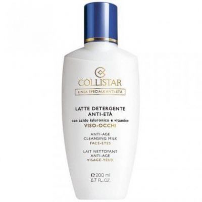 Latte detergente anti-età e occhi 200 ml