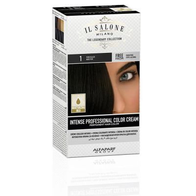 INTENSE PROFESSIONAL COLOR CREAM permanent hair color #1
