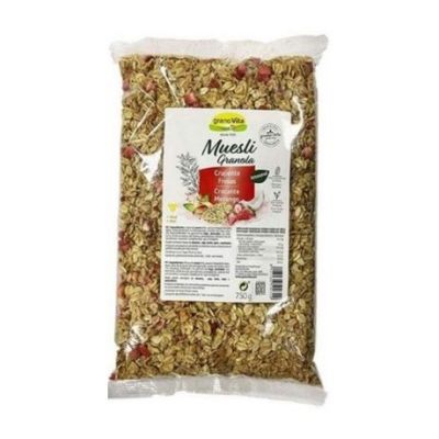 Muesli Crujiente Fresas 750g Granovita