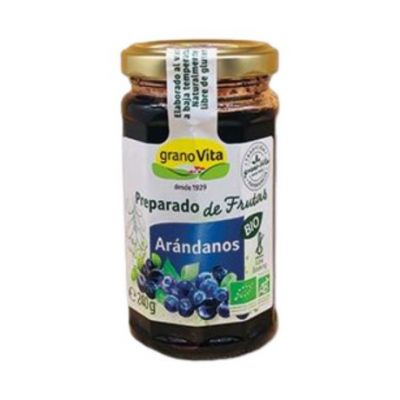 Mermelada de Arandanos SinGluten Bio 240g Granovita