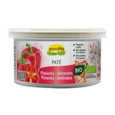 Bio Vegan Pepper and Almond Pate 125g Granovita