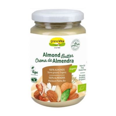 Crema de Almendras SinGluten Bio Vegan 350g Granovita