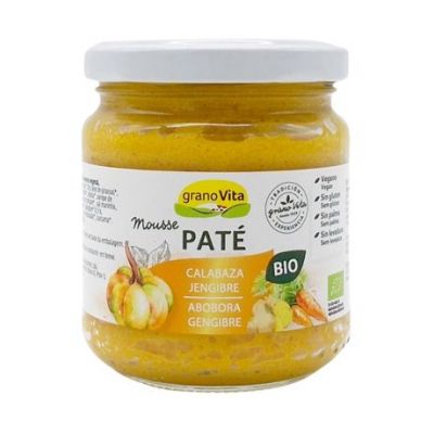 Pate de Calabaza y Jengibre SinGluten Bio Vegan 175g Granovita