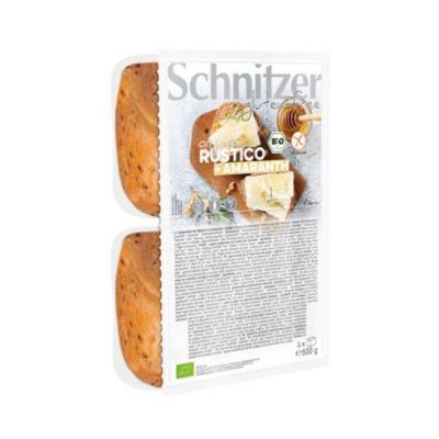 Rustic Molded Bread with Amaranth Gluten Free Bio 500g Schnitzer