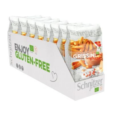 Grissini Pizza Sticks Senza Glutine 8x100g Schnitzer