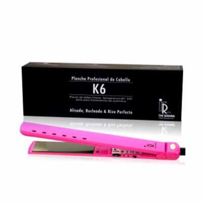 K6 plancha profesional de cabello #rosa
