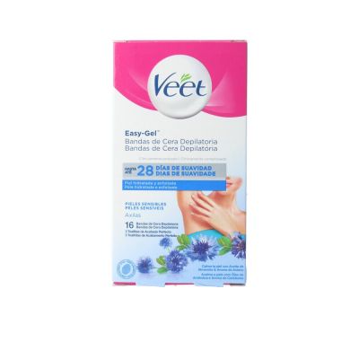 Bandas De Cera Axilas Piel Sensible 16 Uds
