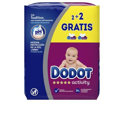 Dodot Activity Lingettes humides de remplacement 216 unités