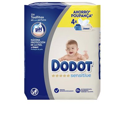 Dodot Sensitive Ph Lingettes Humides Naturelles 216 Unités