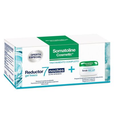 Gel Reductor Ultra Intensivo 7 Noches Lote 2 Pz