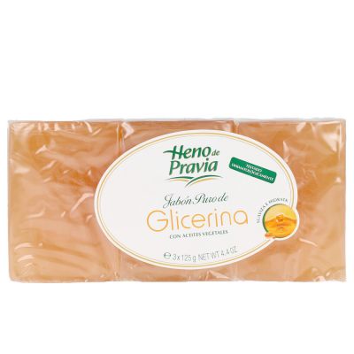 GLICERINA jabon NATURAL LOTE 3 x 125 gr