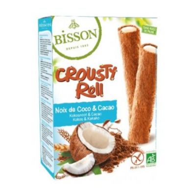 Crousty Roll Cocco Cacao Senza Glutine Bio 125g Bisson