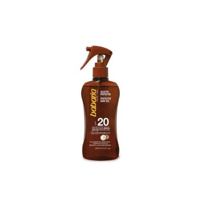 Babaria Aceite Protector Coco Spf20 Proteccion Media 200Ml