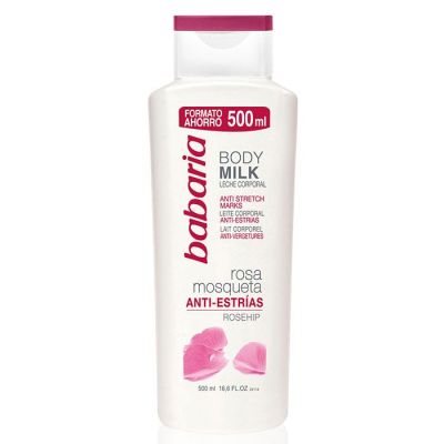 Babaria Rosa Mosqueta Anti-Estrias Body Milk 500Ml