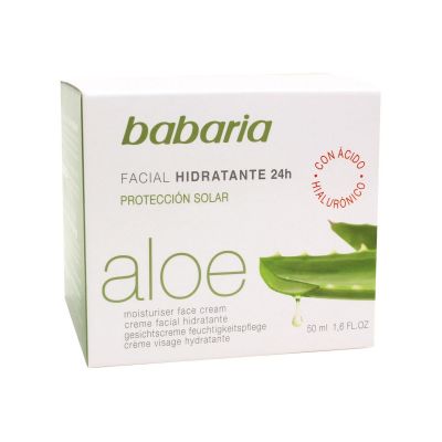 Babaria Crema Facial Nutritiva Aloe Vera 50Ml  