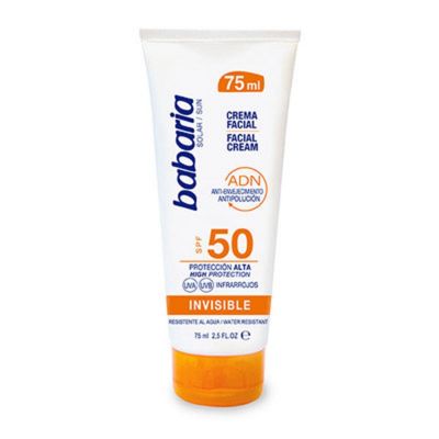 Babaria Solar Cream Spf50 Invisible 75Ml