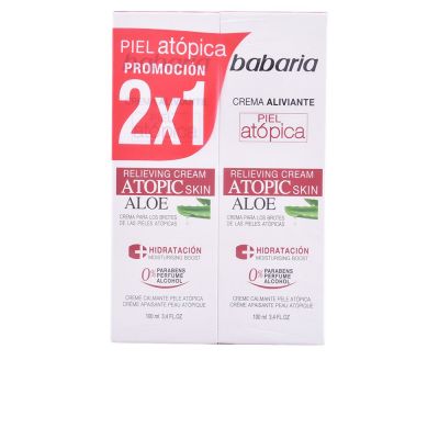 Piel Atopica Aloe Vera Crema Aliviante 0% Lote 2 Pz
