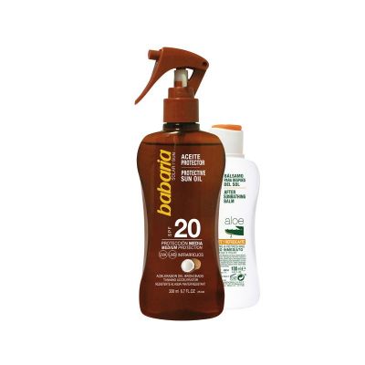 Solar Aceite Coco Spf20 Pistola Lote 2 Pz