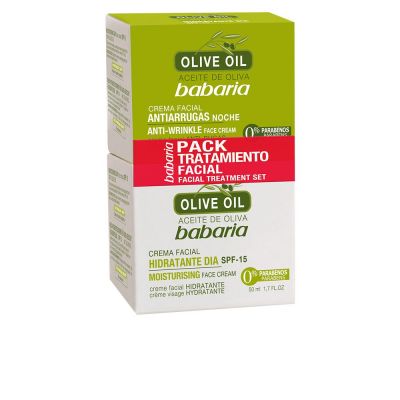 BABARIA OLIVE OIL TRATAMIENTO PACK CREMA DE NOCHE 50ML + CREMA DE DIA 50ML
