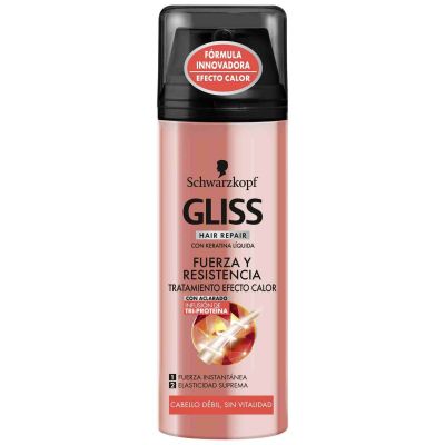 Gliss Fuerza & Resistencia Tratamiento Efecto Calor 150 Ml