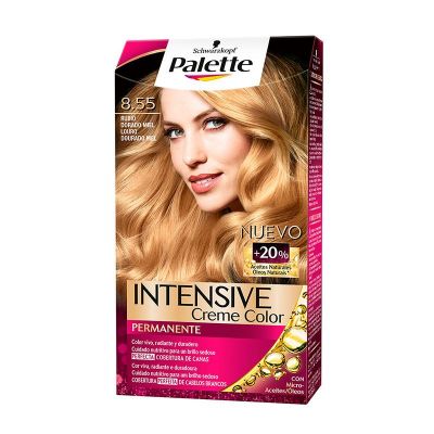Palette Intense Tinte 8.55 Rubio Dorado Miel